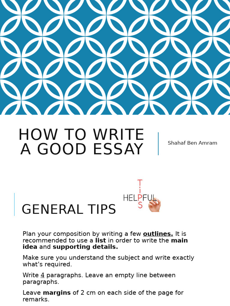 Essay Writing Tips and Structure Guide | PDF | Essays | Argument