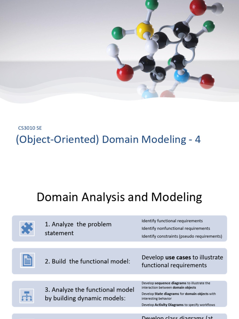 Domain Modeling in Object-Oriented Design | PDF | Use Case | Class ...