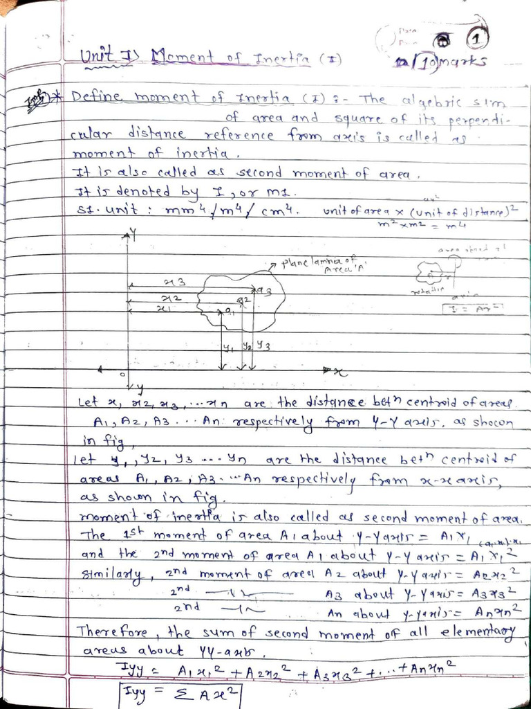 Unit 1 Notes Mos Sem 3 Diploma | PDF