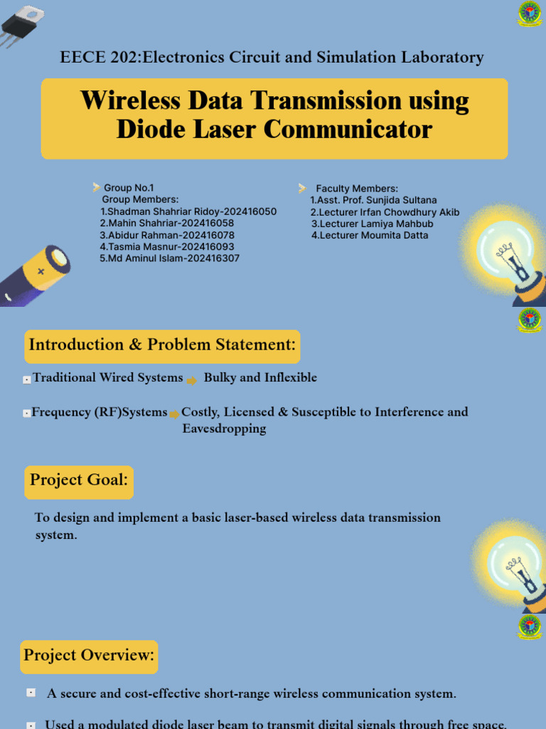 Wireless Data Transmission Using Diode | PDF | Electronic Circuits ...