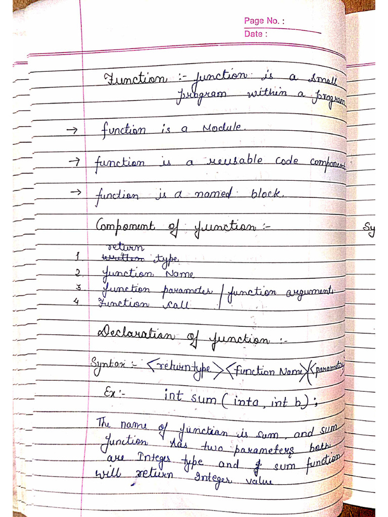 Function BCE (Unit-2) | PDF