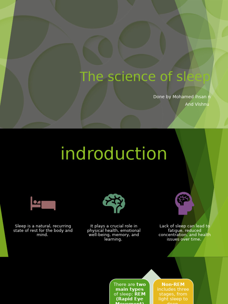 Understanding Sleep: Stages and Tips | PDF