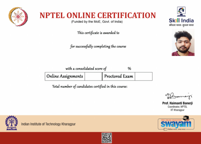 NITIN JAISWAL Deep Learning Course Certificate | PDF