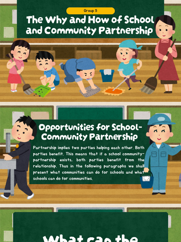 The Why and How of School and Community Partnership | PDF | Cost Of ...
