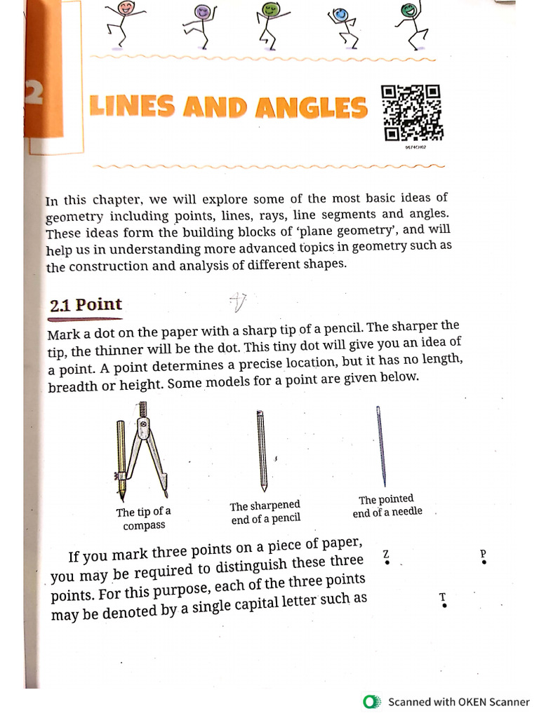 Maths Ch.2 Line & Angels Textbook Work | PDF