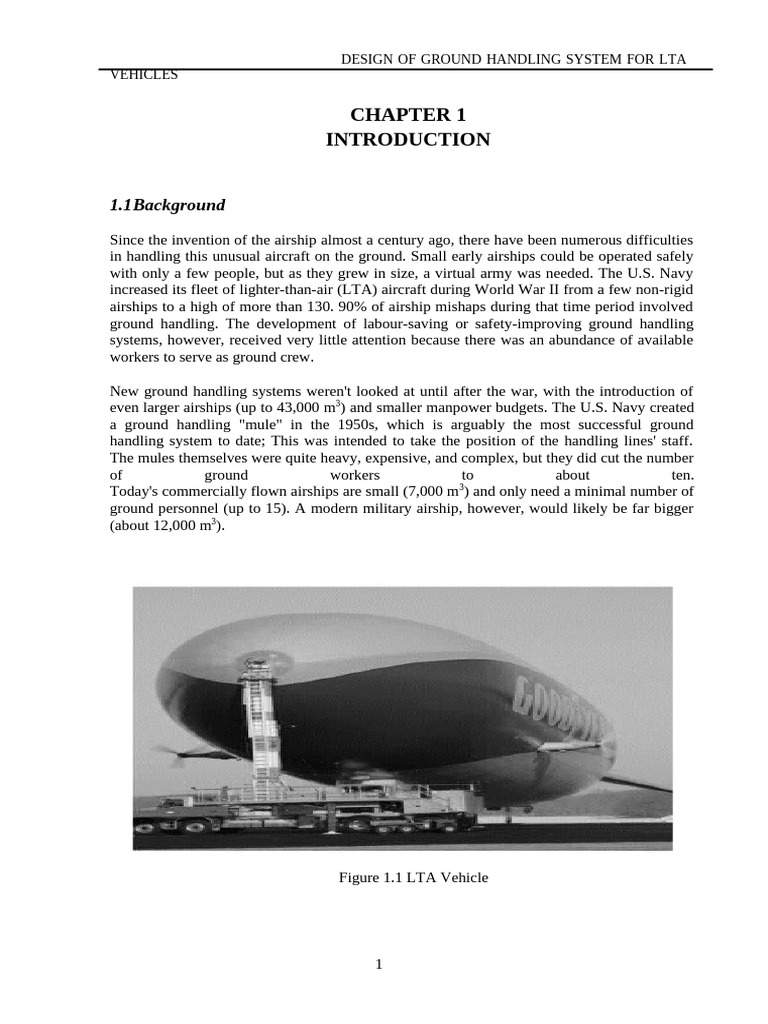 Ground Handling System for LTA Vehicles | PDF | Aerospace | Aeronautics