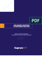 Gobierno Corporativo y Fondos de Pensiones