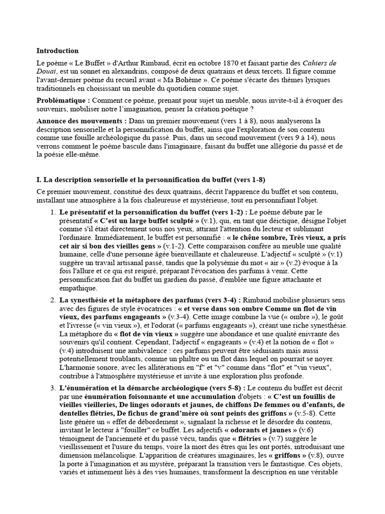 Analyse de 