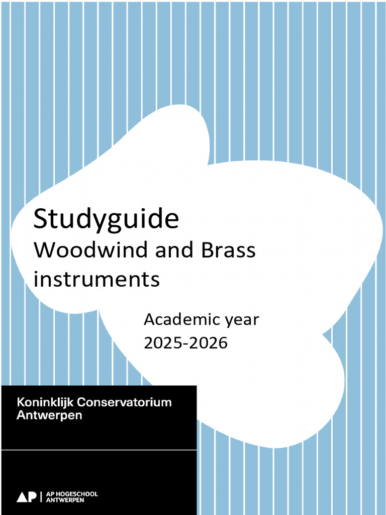 Woodwind and Brass Instruments Study Guide | PDF | Educational ...