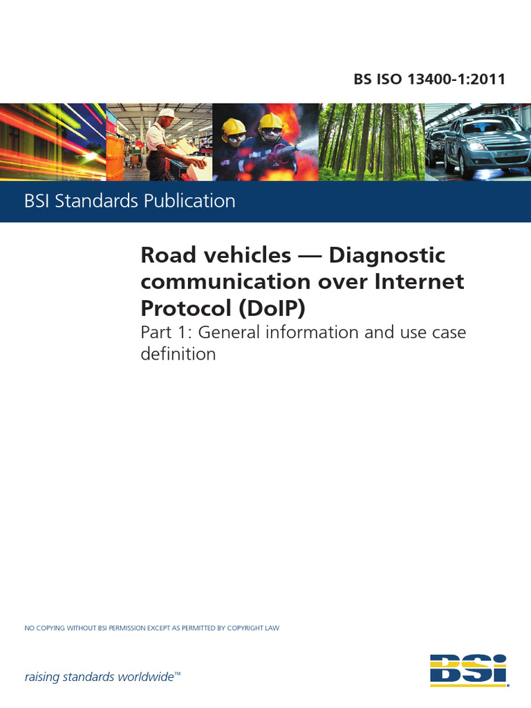 DoIP Standards for Road Vehicle Diagnostics | PDF | Osi Model ...