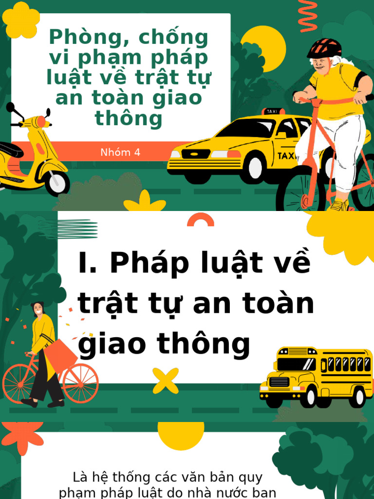 Phòng, Chống Vi Phạm Pháp Luật Về Trật Tự an Toàn Giao Thông | PDF