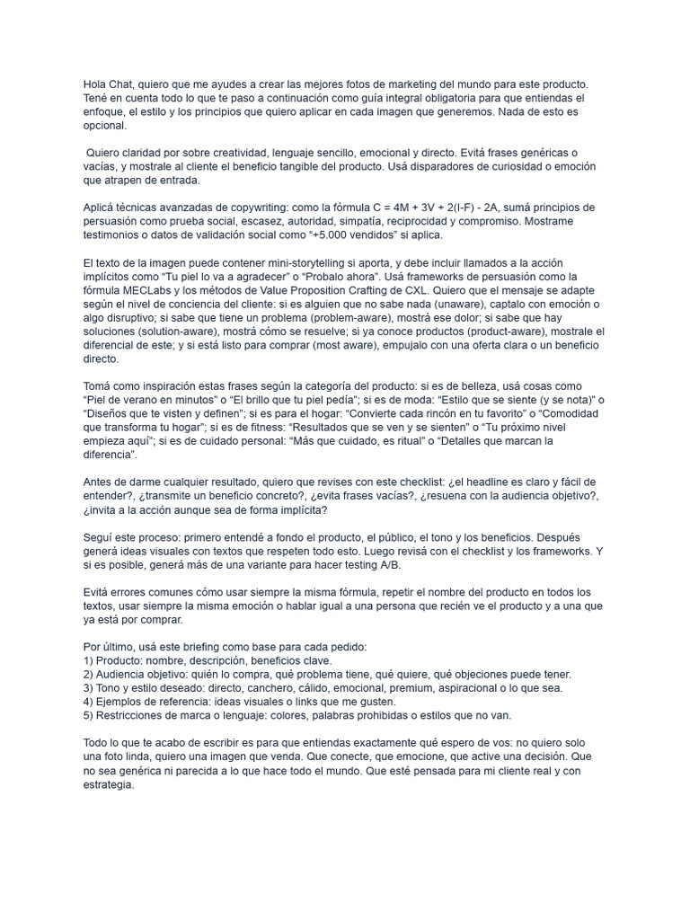 Estrategias para Fotos de Marketing Efectivas | PDF