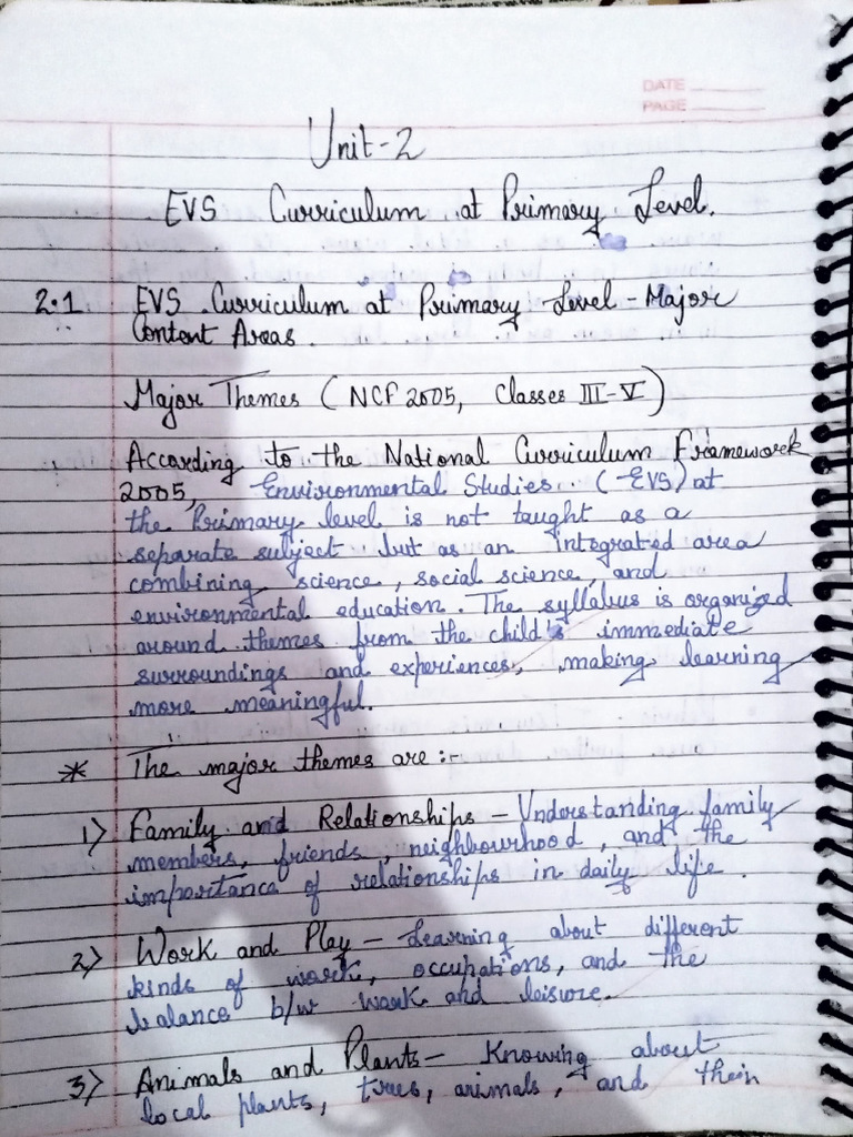 Unit 2, Evs Notes | PDF