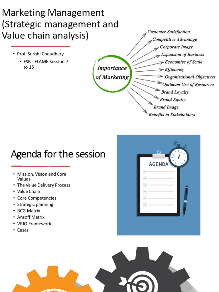 Strategic Marketing Management Insights | PDF | Strategic Planning ...