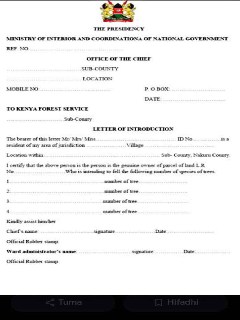 Forest Permit | PDF