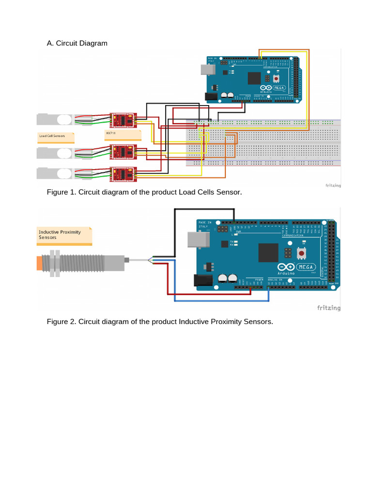 Fritzing Diagrams for Load Cells | PDF
