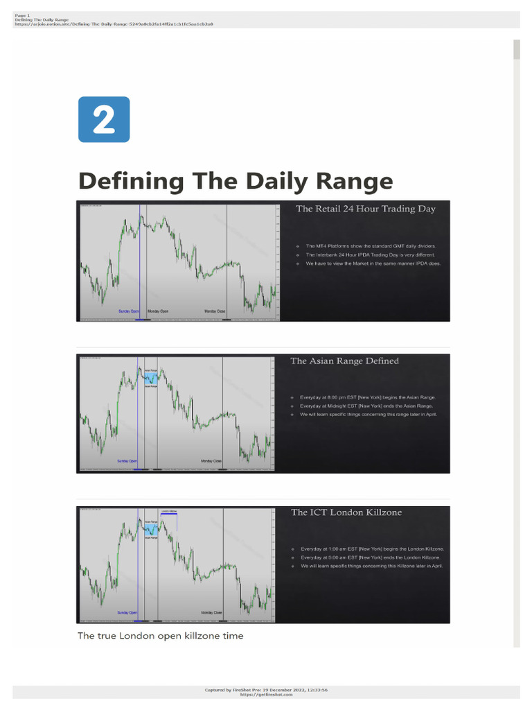#002 - 'Defining The Daily Range' | PDF