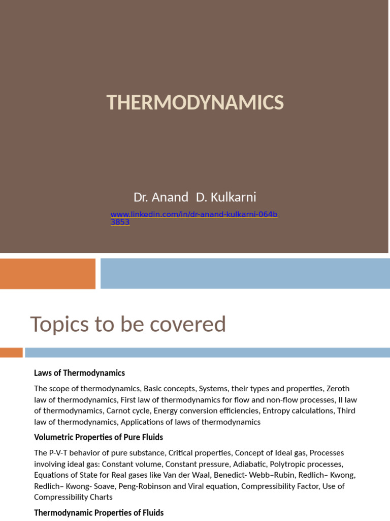 Comprehensive Guide to Thermodynamics | PDF | Chemical Equilibrium ...