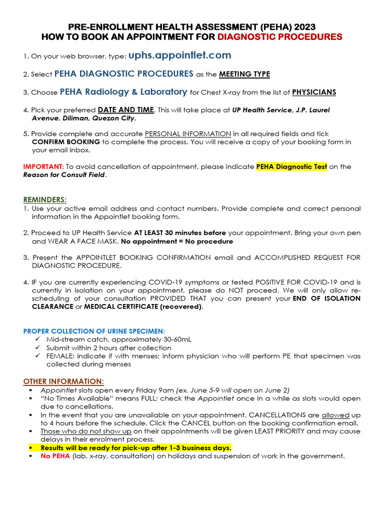 Get Your Diagnostic Tests Done at UPHS PDF