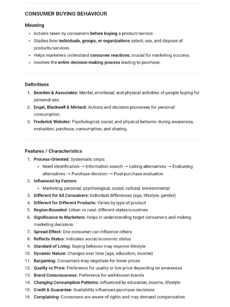 CH 7, 8 Marketing Notes | PDF