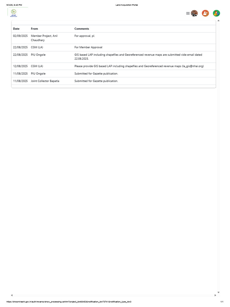 3a Elf-1 Bapatla NH 16 | PDF