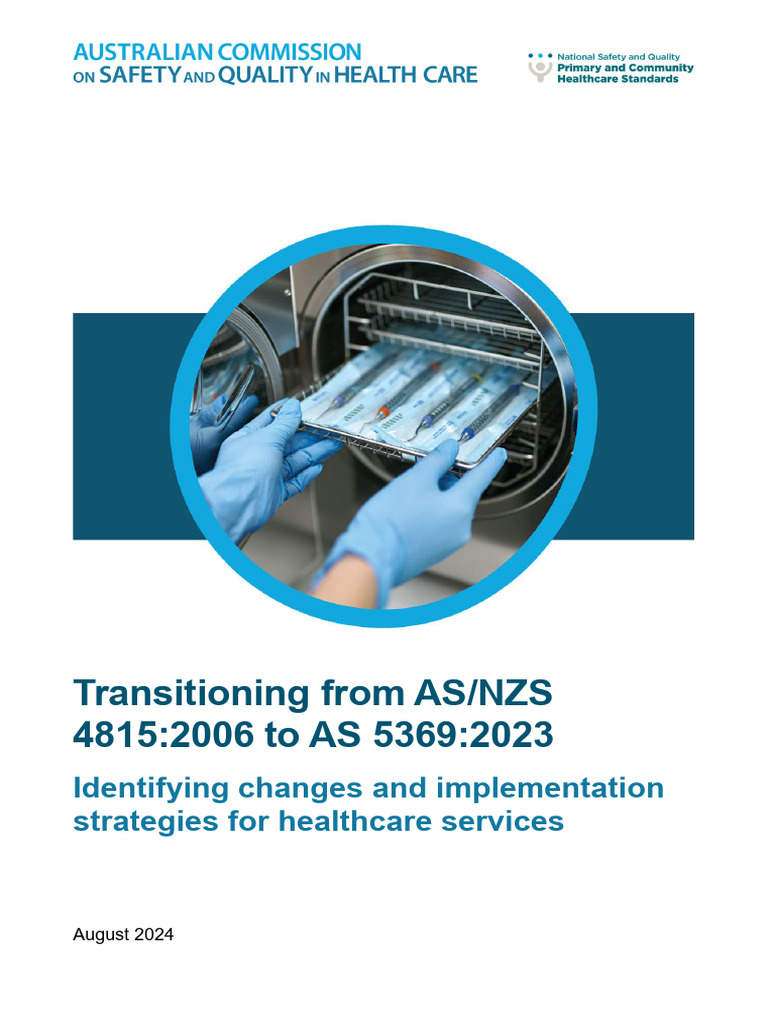 Transitioning to AS 5369:2023 Standards | PDF | Medical Device | Health ...