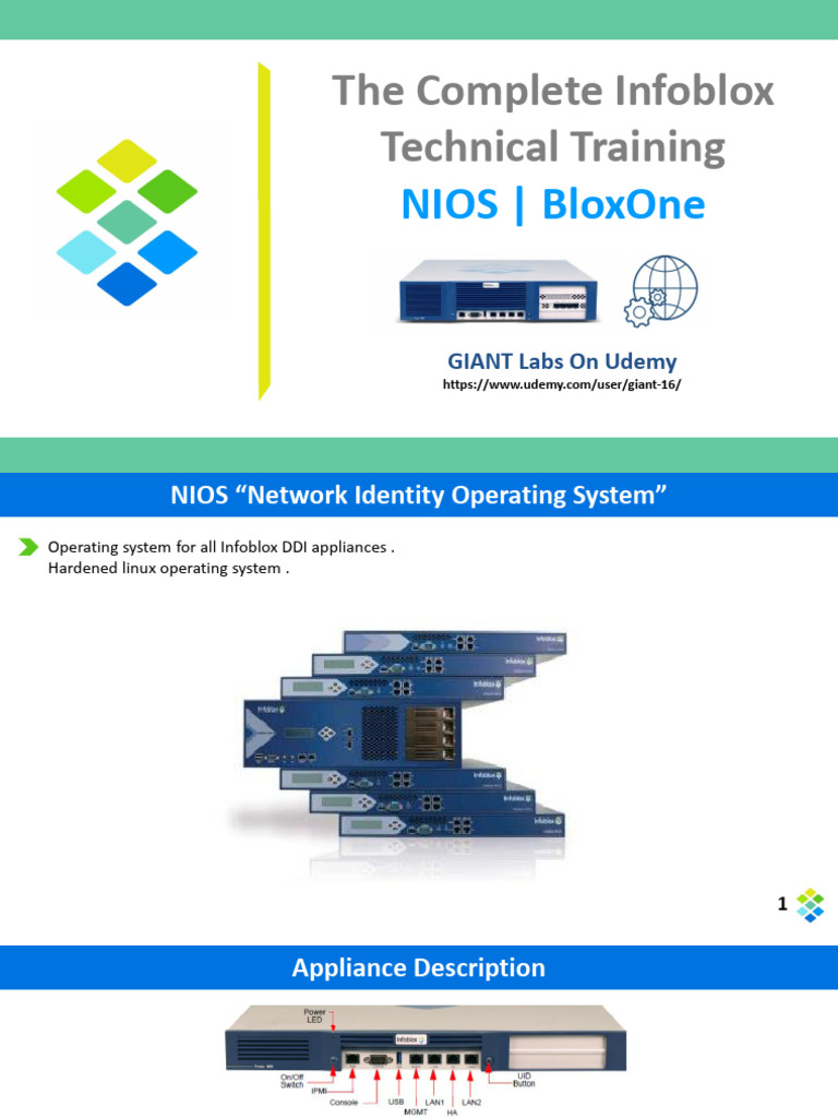 Infoblox NIOS Grid Architecture Overview | PDF | Computer Network ...