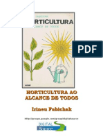 7111044 Horticultura Ao Alcance de Todos