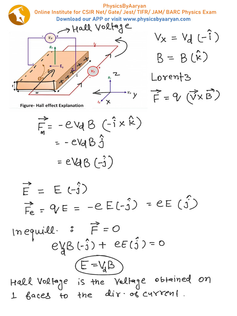 Hall Effect 240111 010108 | PDF
