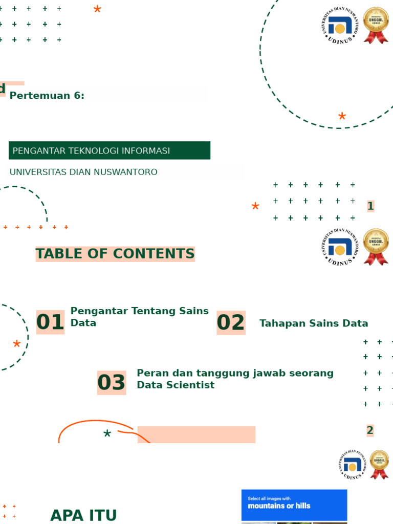 P1 - DS - Pengantar Data Sains Dan Siklus Data Sains | PDF