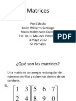 Matrices (Grupo ZETA)
