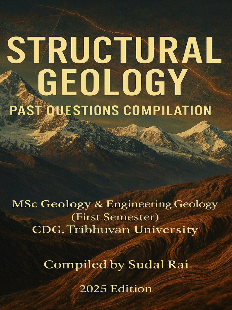 Structural Geology Exam Questions | PDF | Structural Geology | Fault ...