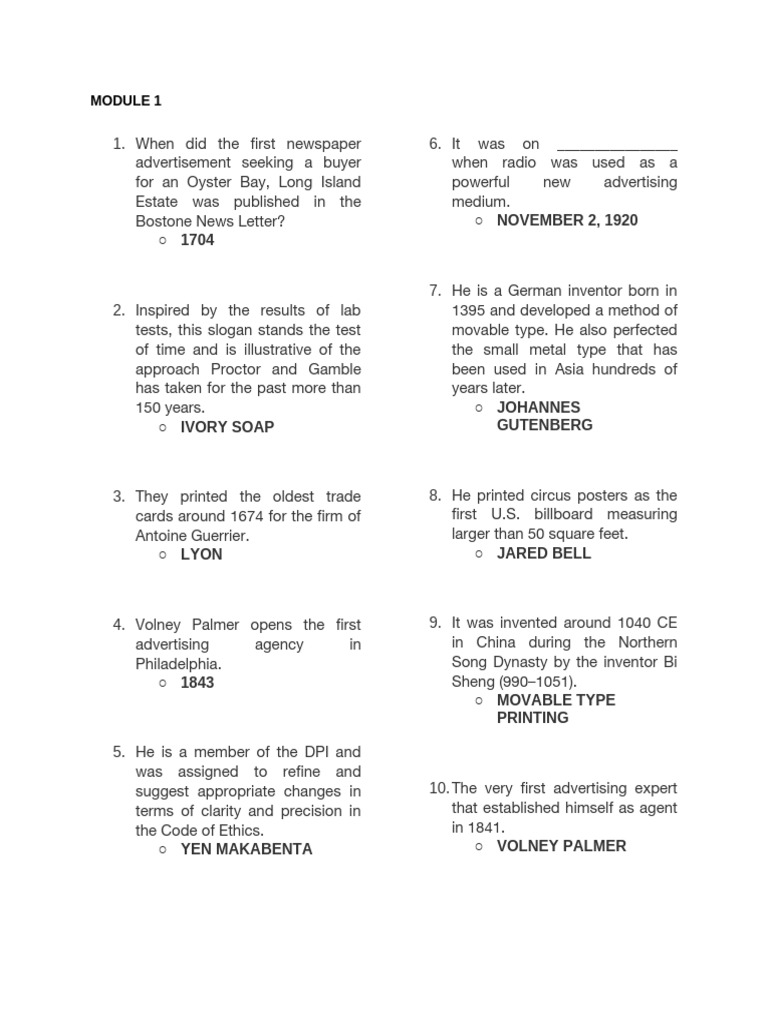 Advertising Reviewer | PDF | Advertising | Marketing