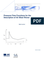 Pressure-Time Functions AIR BLAST - JRC46829