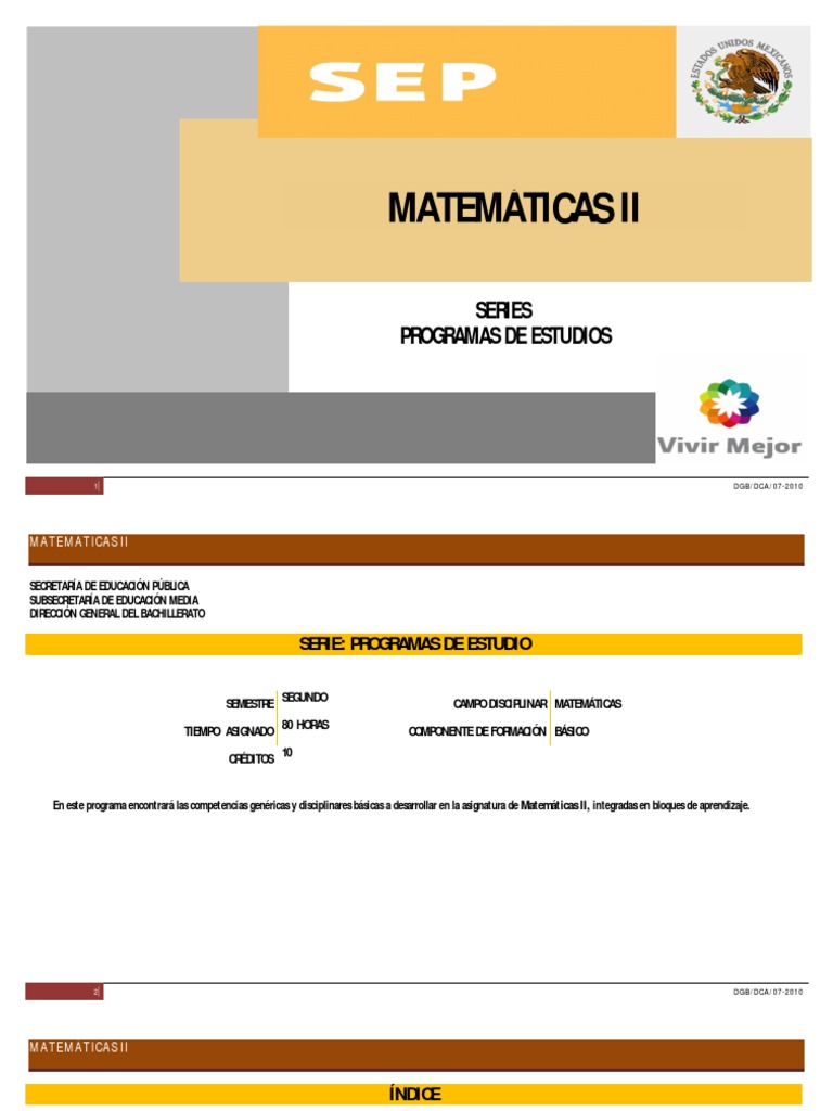 Matematicas Ii | PDF
