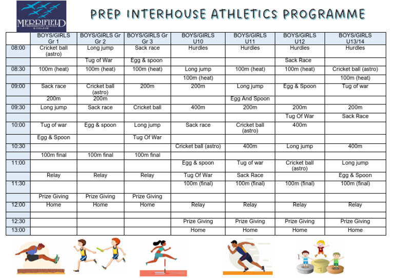 Athletics Programme 2025 | PDF | Summer Olympic Sports | Olympic Sports