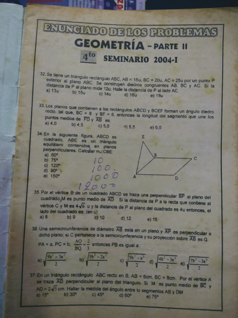Geometria 1 | PDF