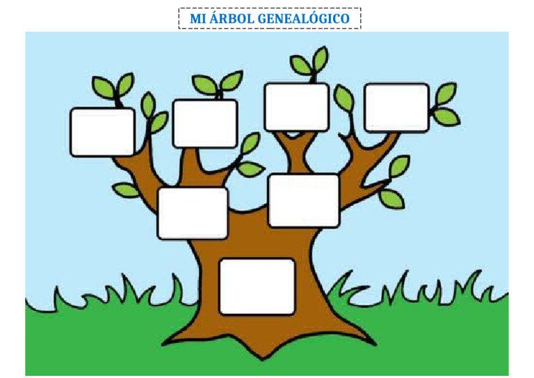 Mi Árbol Genealógico - 3 Años | PDF