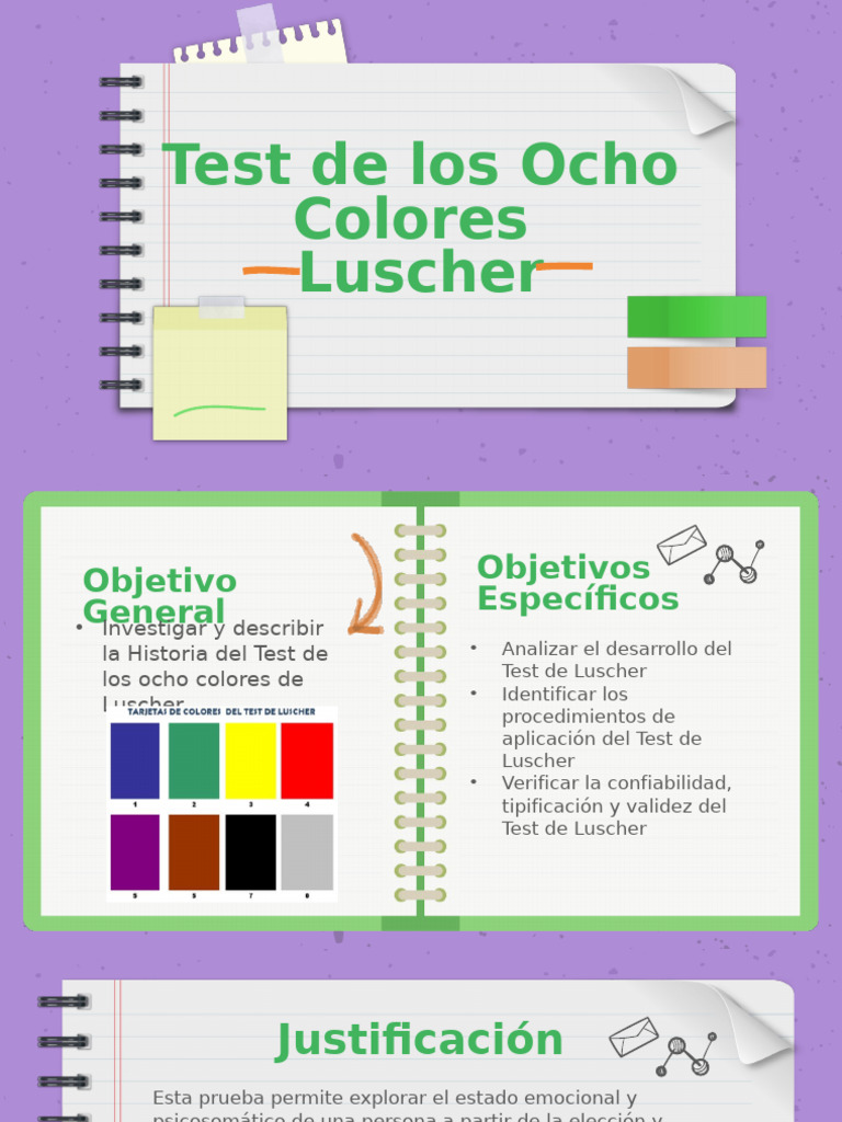 Test de Luscher | PDF | Sicología | Validez (Estadísticas)