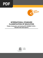 ISCED Codes List 2025 | PDF | Humanities | Social Sciences