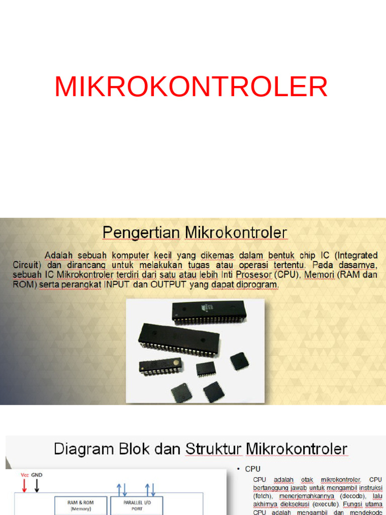 Kuliah Mikrokontroller 1 | PDF