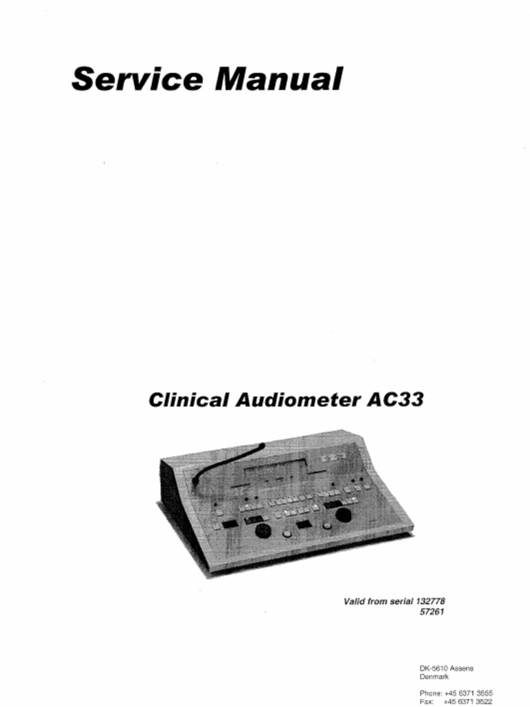 SM AC33 57261 Serial 132778 | PDF