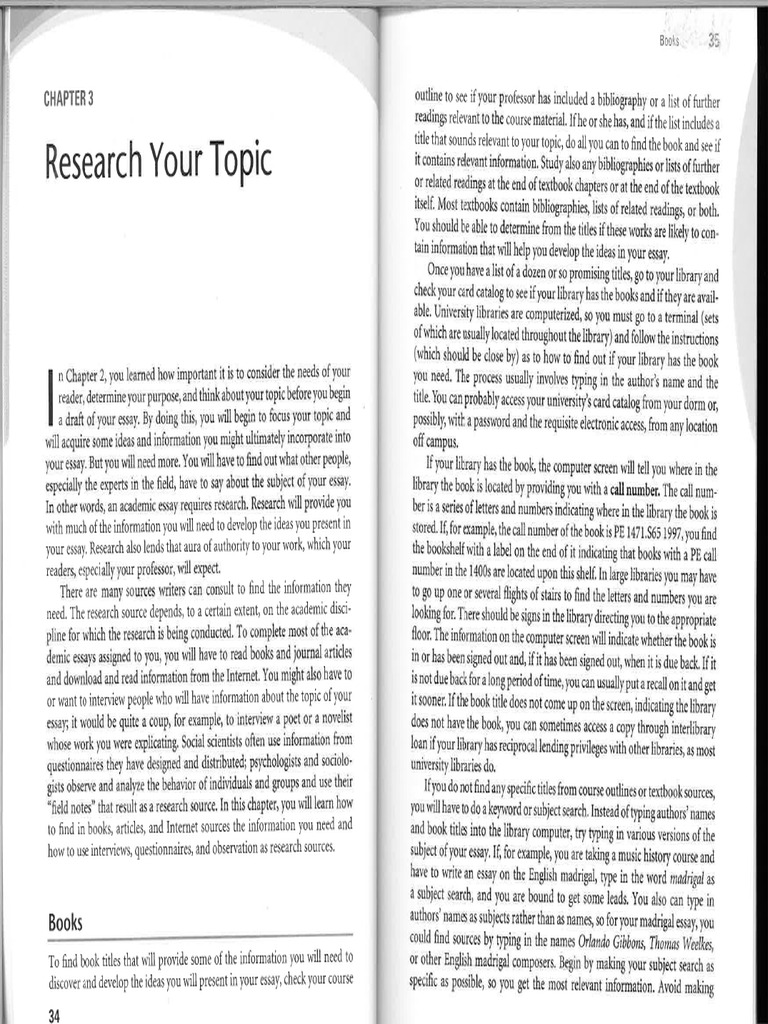 Academic Writing SOLES Chapter3-2 | PDF