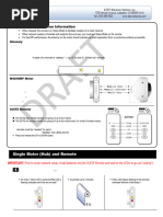 Dooya Remote Control Programming Guide | PDF | Wireless | Computing