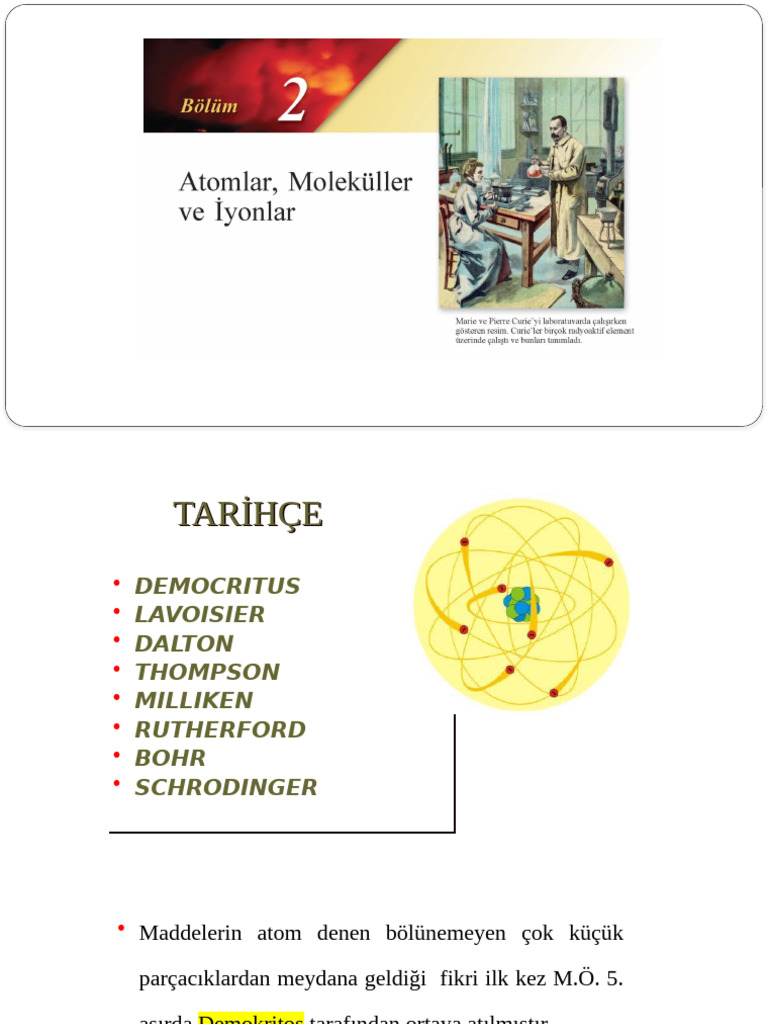 2.chang. Böl.2-Atomlar Moleküller Iyonlar | PDF