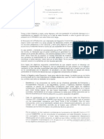 Carta de Renuncia de Viceministra de Pesquería Patricia Majluf