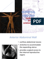 Maternal Anatomy