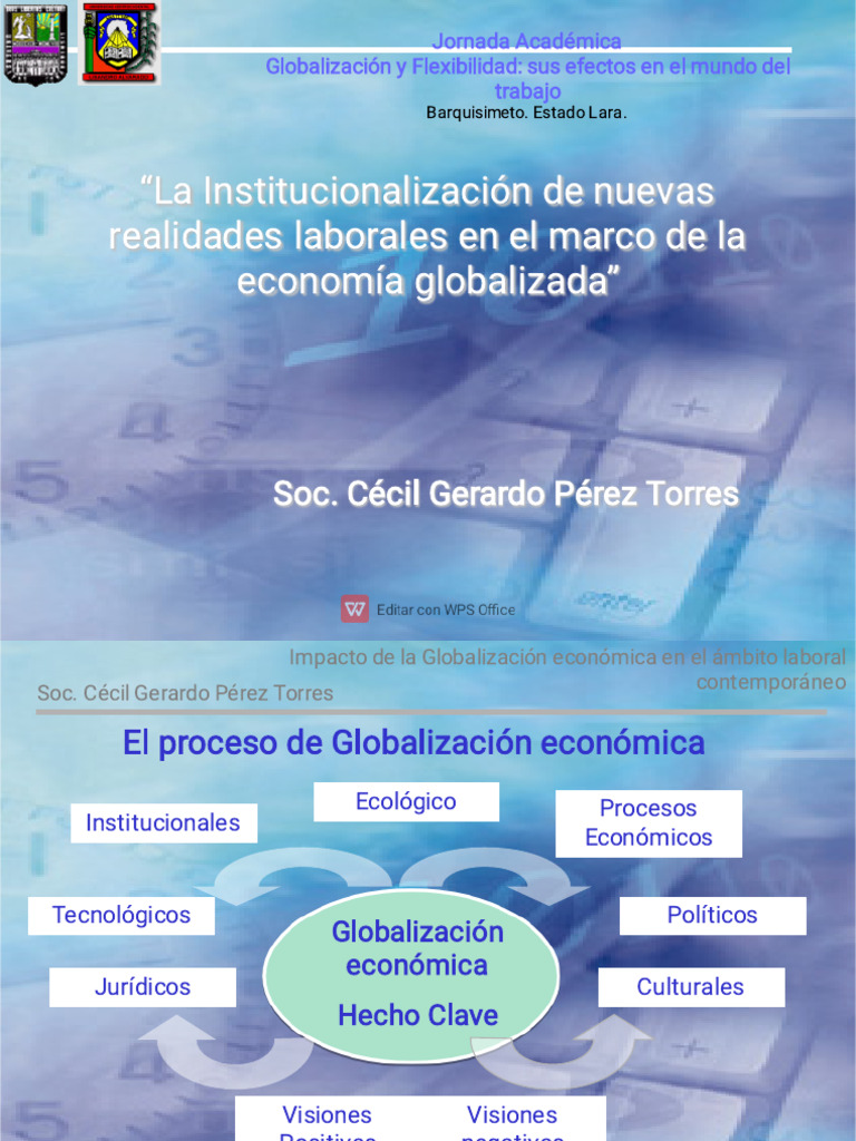 Impacto de La Globalización Económica en El Ámbito Laboral ...