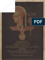 2 Große Deutsche Kunstausstellung 1938 Im Haus Der Deutschen Kunst Zu München, 10. Juli Bis 16. Oktober 1938. - München Bruckmann, 1938