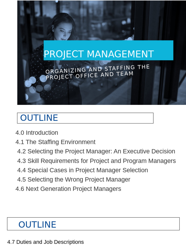 Project Office Staffing and Management Guide | PDF | Project Management ...